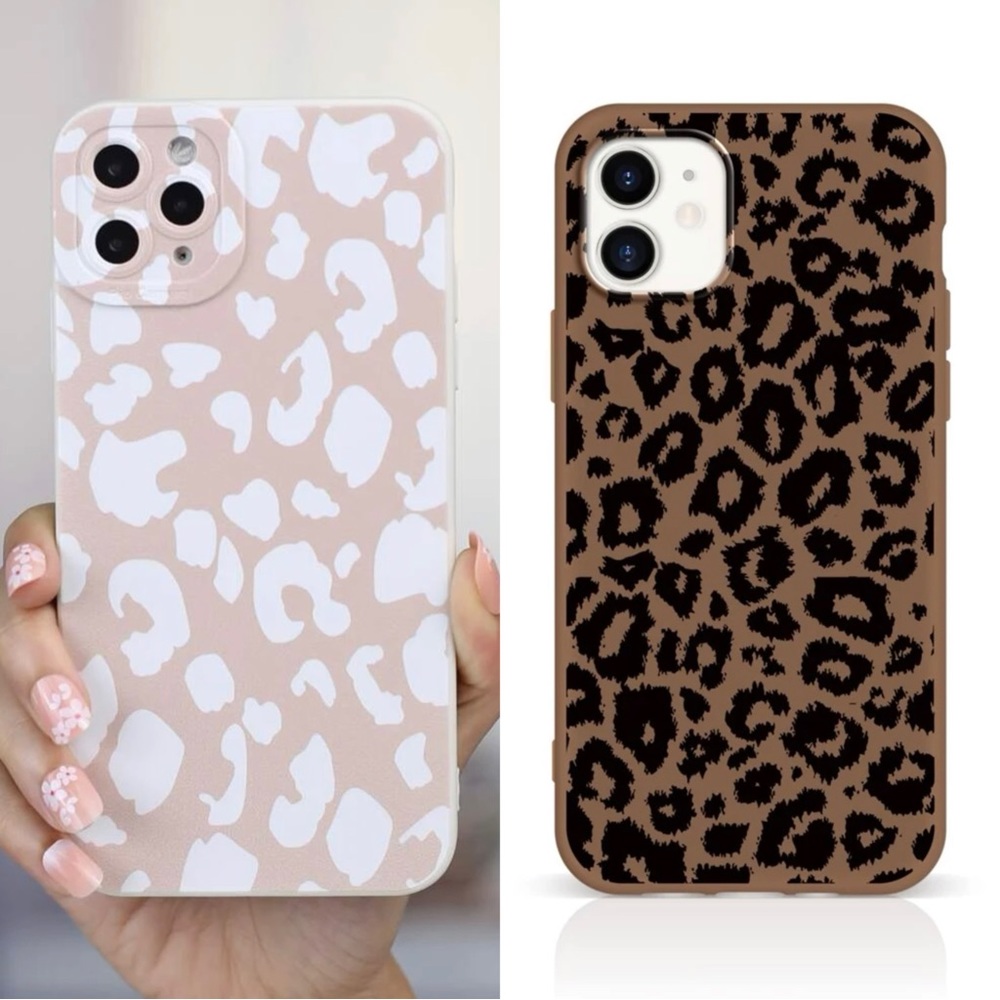 2-Pack Leopard Printed IPhone 13 Pro Max Cases
